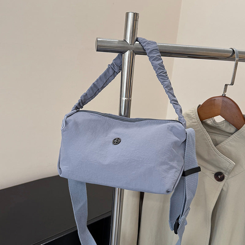 Versatile Crushable Fabric Crossbody Bag