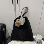 Suede Slouchy Hobo Bag
