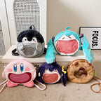 Plush Backpack in Penguin Design