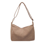 WoSoft Textured Faux Leather Hobo Bag