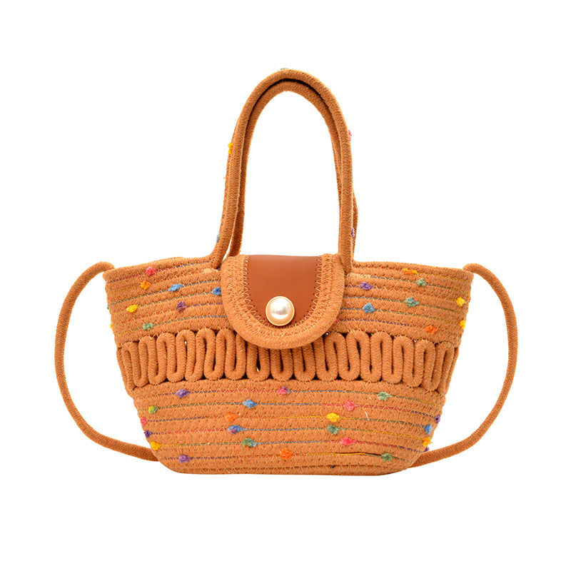 WoCharming Woven Mini Tote Bag