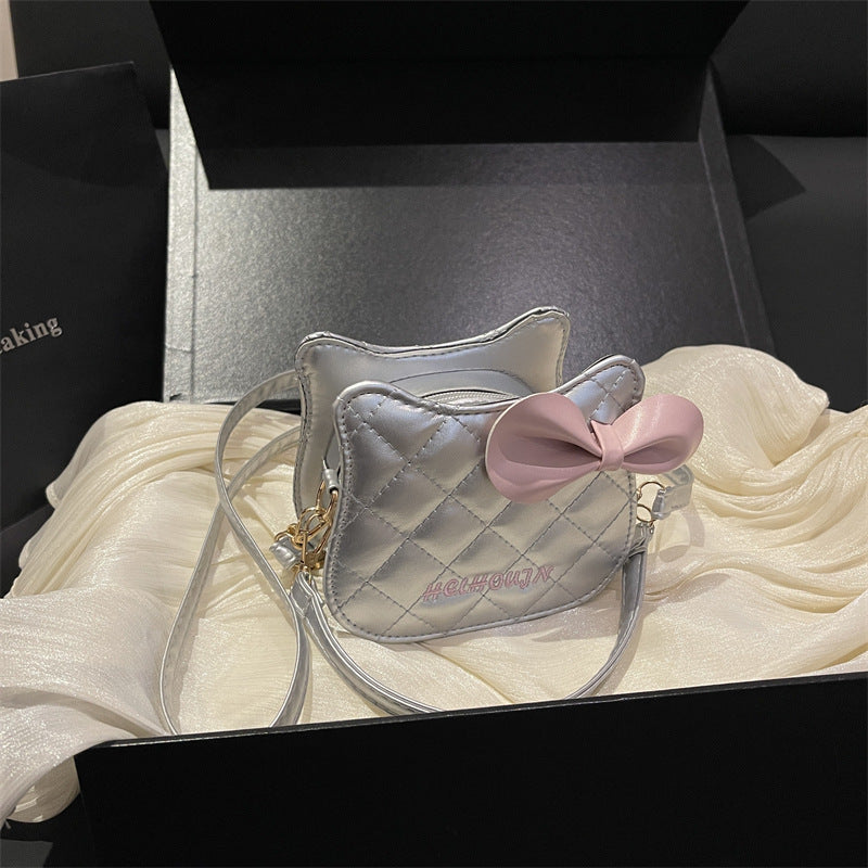 Women's Mini Handbag with Chic Bow Accent-https://detail.1688.com/offer/1041013928415.html-Calm Wears-Silver-nothing-Calm Wears