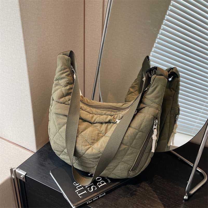 Quilted Hobo Handbag Calm Wears