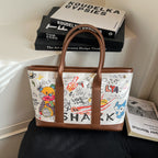 WoPlayful Illustrated Canvas Tote Bag