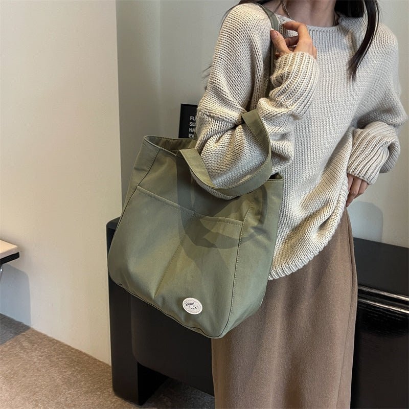 Multi-Pocket Utility Tote Calm Wears