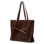 Women's elegant tote bag with practical interior design and stylish accents-https://detail.1688.com/offer/990927774275.html-Calm Wears-Braun-42-Calm Wears