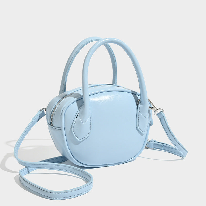 Women's Mini Handbag with Luxurious Leather Accents