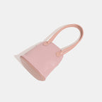 Women's mini handbag in modern design with practical zipper