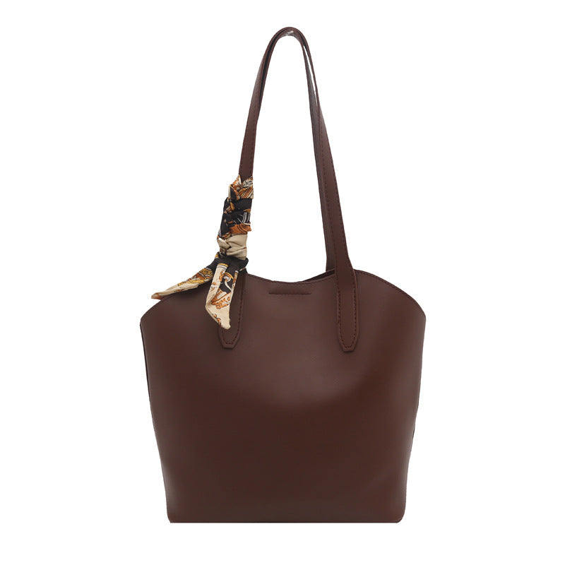 WoChic Designer Tote Bag with Stylish Scarf