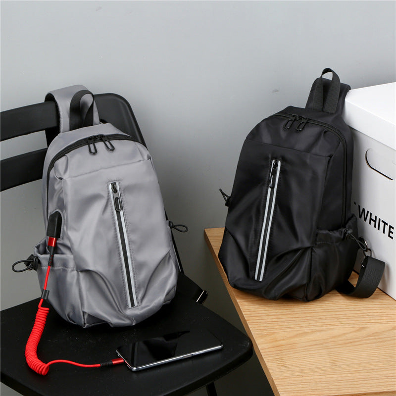 Multi-Compartment Utility Sling Bag