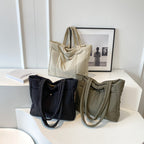 Quilted Multi-Functional Tote Bag Calm Wears