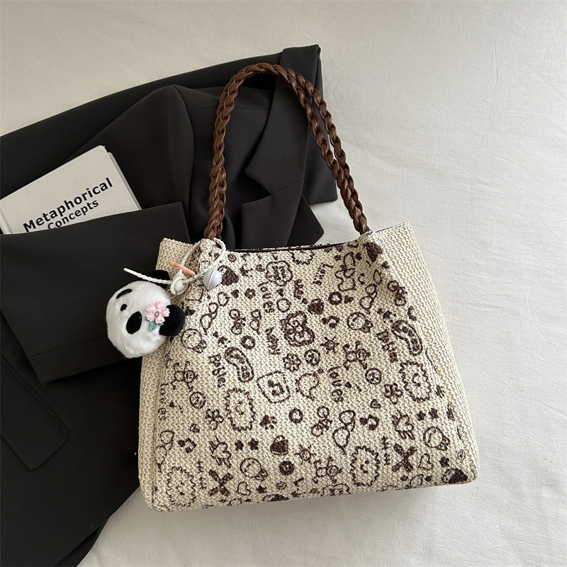 Chic Woven Tote Bag