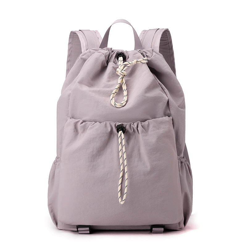 Compact Drawstring Travel Backpack