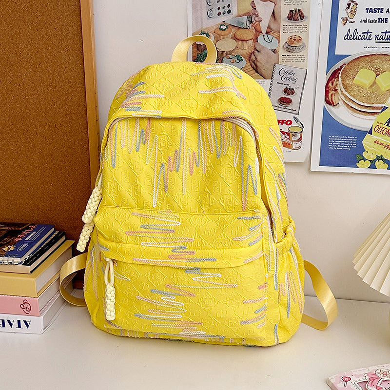 Abstract Patterned Backpack