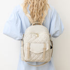 Quilted Fashion Backpack Calm Wears