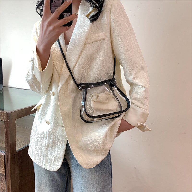 Transparent Mini Bucket Bag