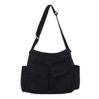Multi-Pocket Casual Shoulder Bag Calm Wears