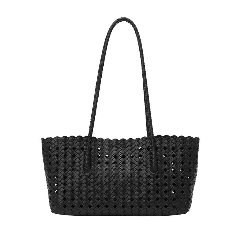 WoHandwoven Straw Market Tote Bag
