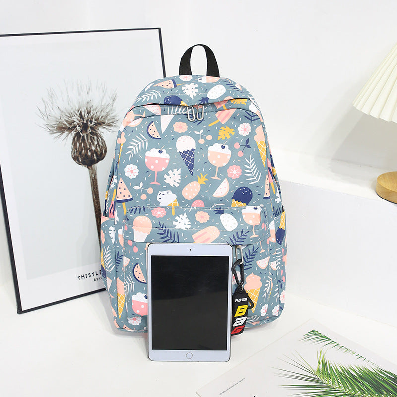 Backpack set with practical shoulder bag and pencil case