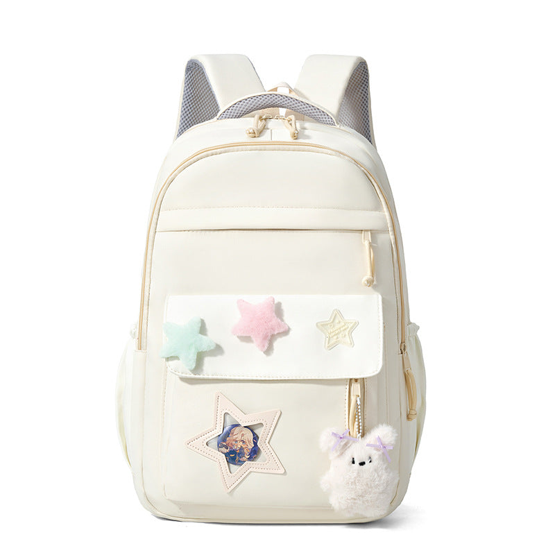 Fashionable backpack with unique applications