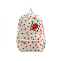 Backpack with Playful Strawberry Design