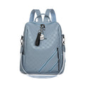 Checkered Pattern Stylish Backpack