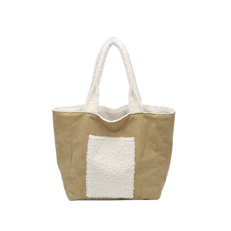 Women’s tote bag made of high-quality material and exclusive design-https://detail.1688.com/offer/1030506824155.html-Calm Wears-Khaki-nothing-Calm Wears