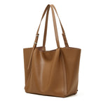 Women's tote bag with elegant design and removable shoulder strap-https://detail.1688.com/offer/994459658272.html-Calm Wears-Apricot-54-Calm Wears
