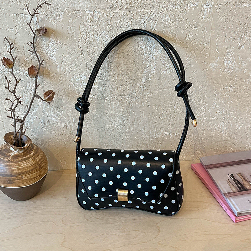 WoChic Polka Dot Shoulder Handbag