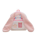 Plush Backpack in Cute Bunny Design
