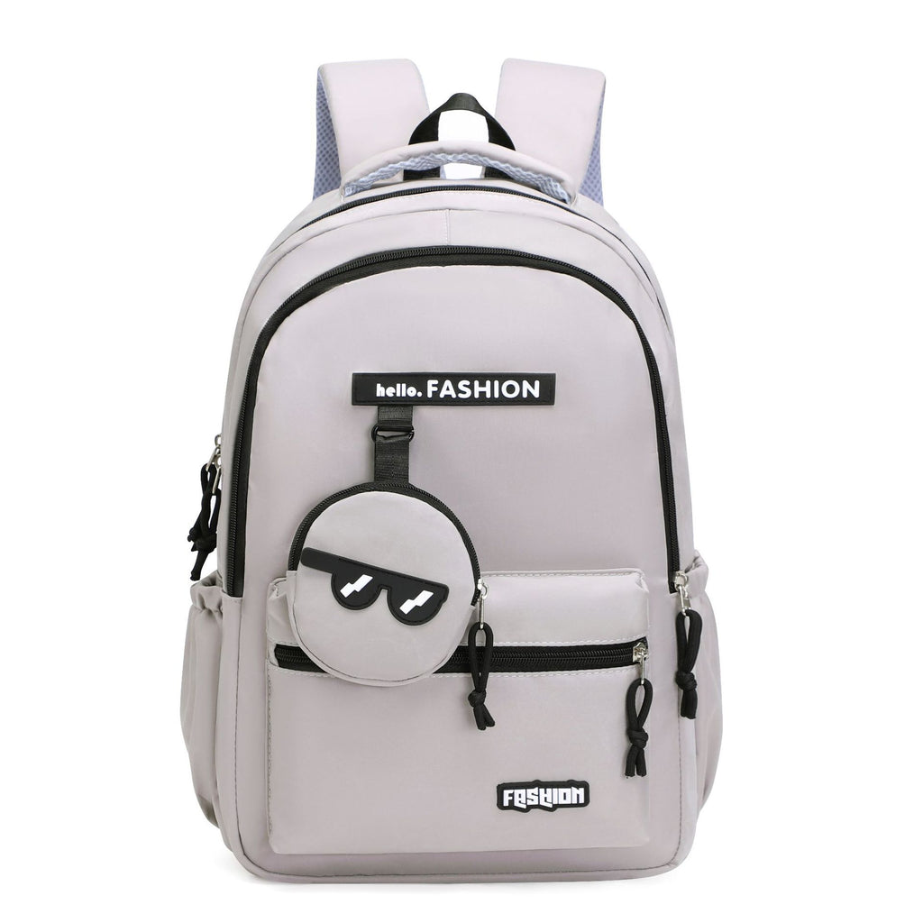Stylish backpack with multifunctional compartments