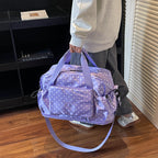Polka Dot Multi-Purpose Travel Duffel Bag