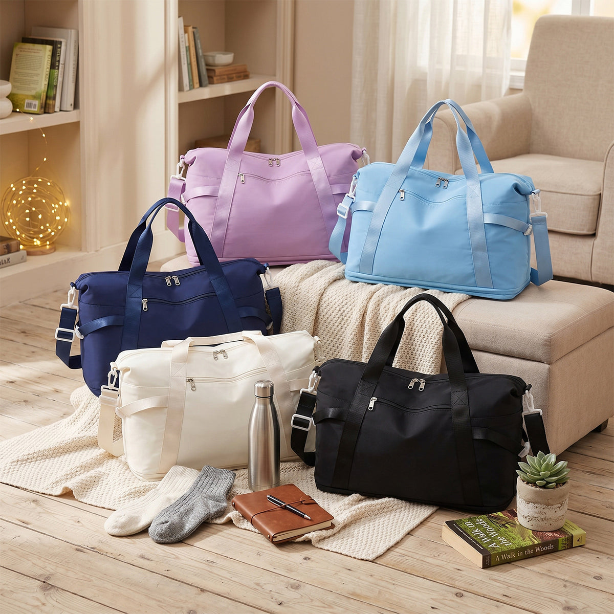 Functional Travel Duffle Bag Calm Wears