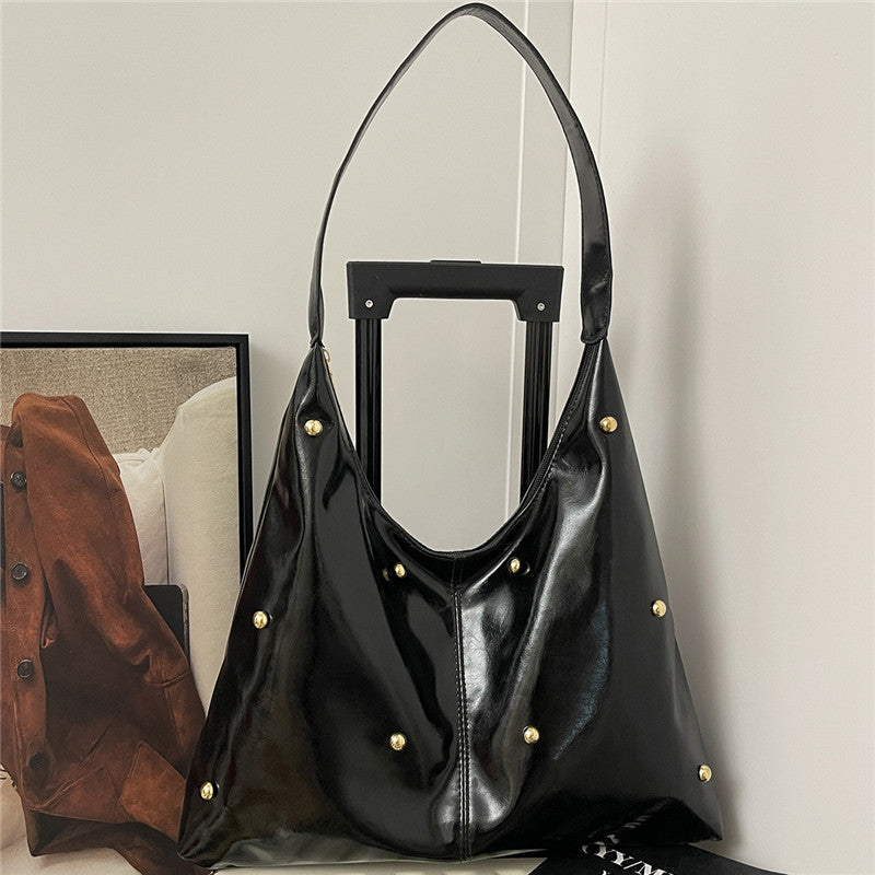 Stylish Quilted Reversible Handbag