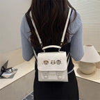 Women playful mini backpack bag