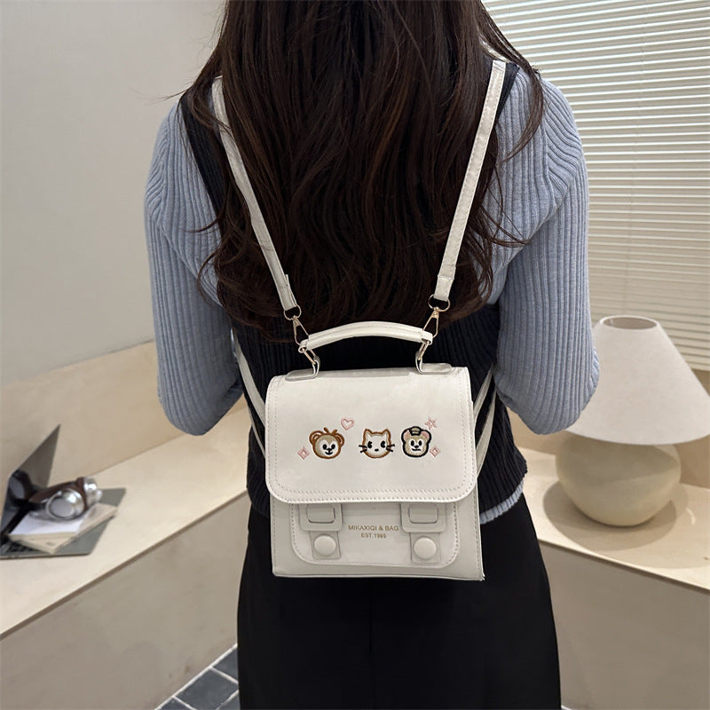 Women playful mini backpack bag