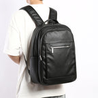 Premium Leather Business Backpack Calm Wears