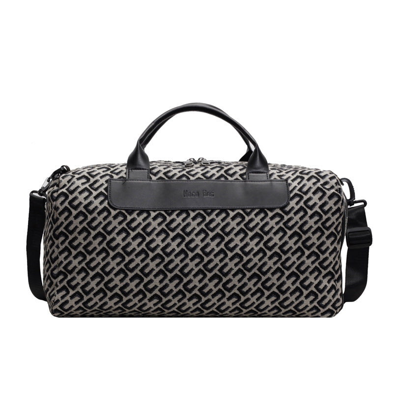Elegant Patterned Travel Duffle Calm Wears