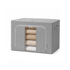 Unisex Multi-Functional Soft Fabric Storage Ottoman