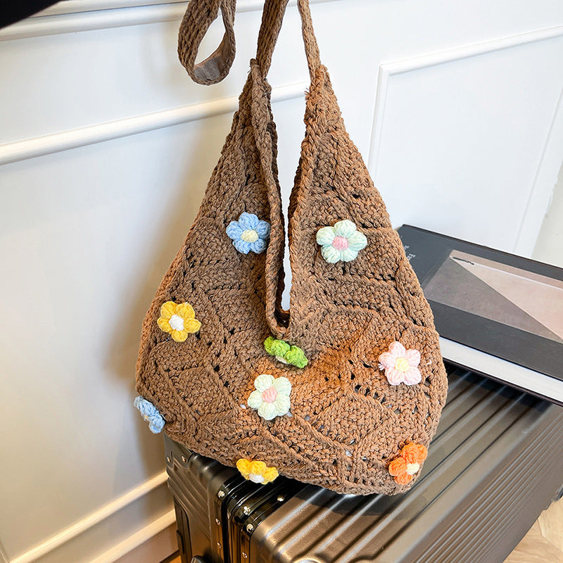 Ethically Crafted Handwoven Crochet Tote Bag