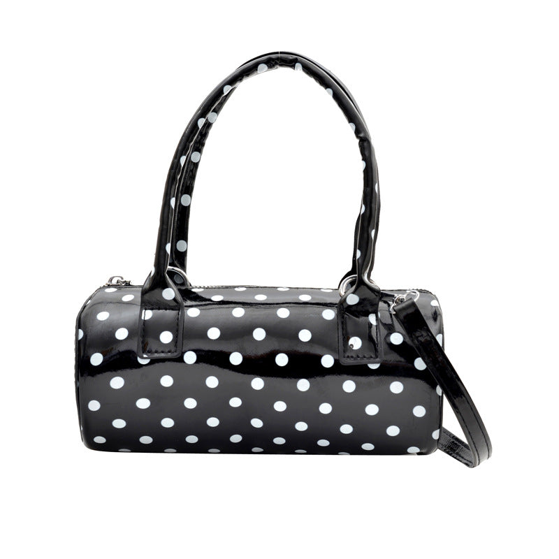 WoChic Structured Polka Dot Handbag