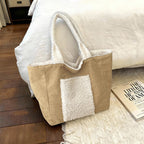 Women’s tote bag made of high-quality material and exclusive design-https://detail.1688.com/offer/1030506824155.html-Calm Wears-Khaki-nothing-Calm Wears