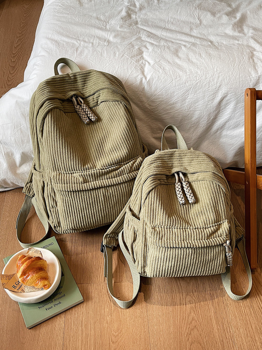 Cord-Backpack with Comfortable Straps