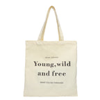 Motivational Canvas Tote Bag