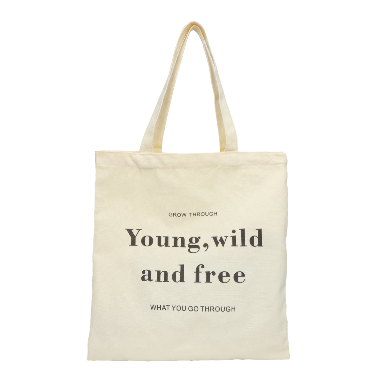 Motivational Canvas Tote Bag