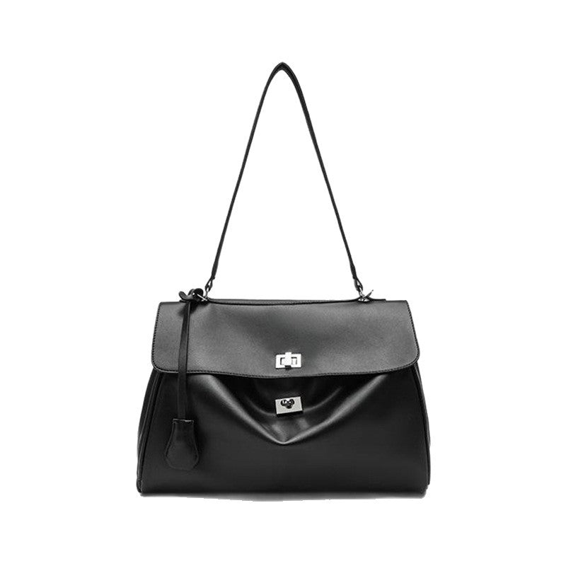 Structured Leather Handbag