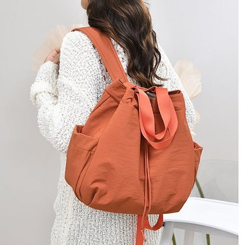 Casual Drawstring Backpack Calm Wears