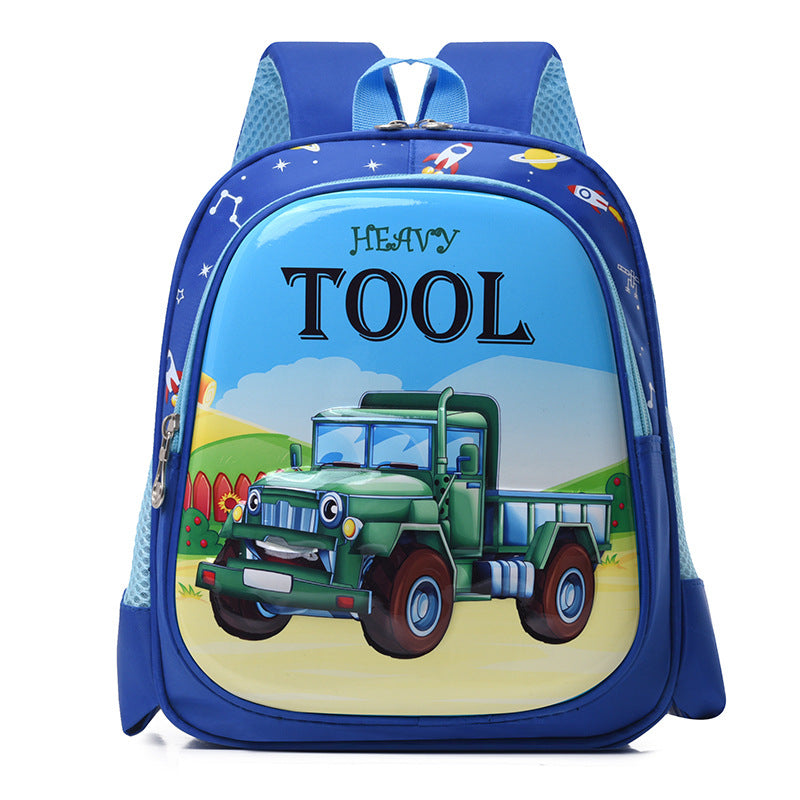Kids' Fun Truck-Themed School Backpack