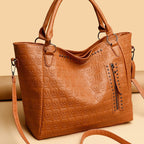 Women's fashionable tote bag with playful design-https://detail.1688.com/offer/869099722326.html-Calm Wears-Khaki-nothing-Calm Wears