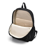 Textured Fabric Multi-Compartment Backpack